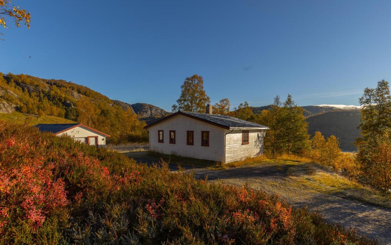 Bungalow In Sirdal Tjorhom Exterior foto